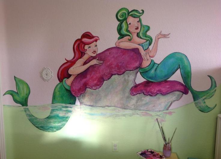 mermaid mural-karenwindness